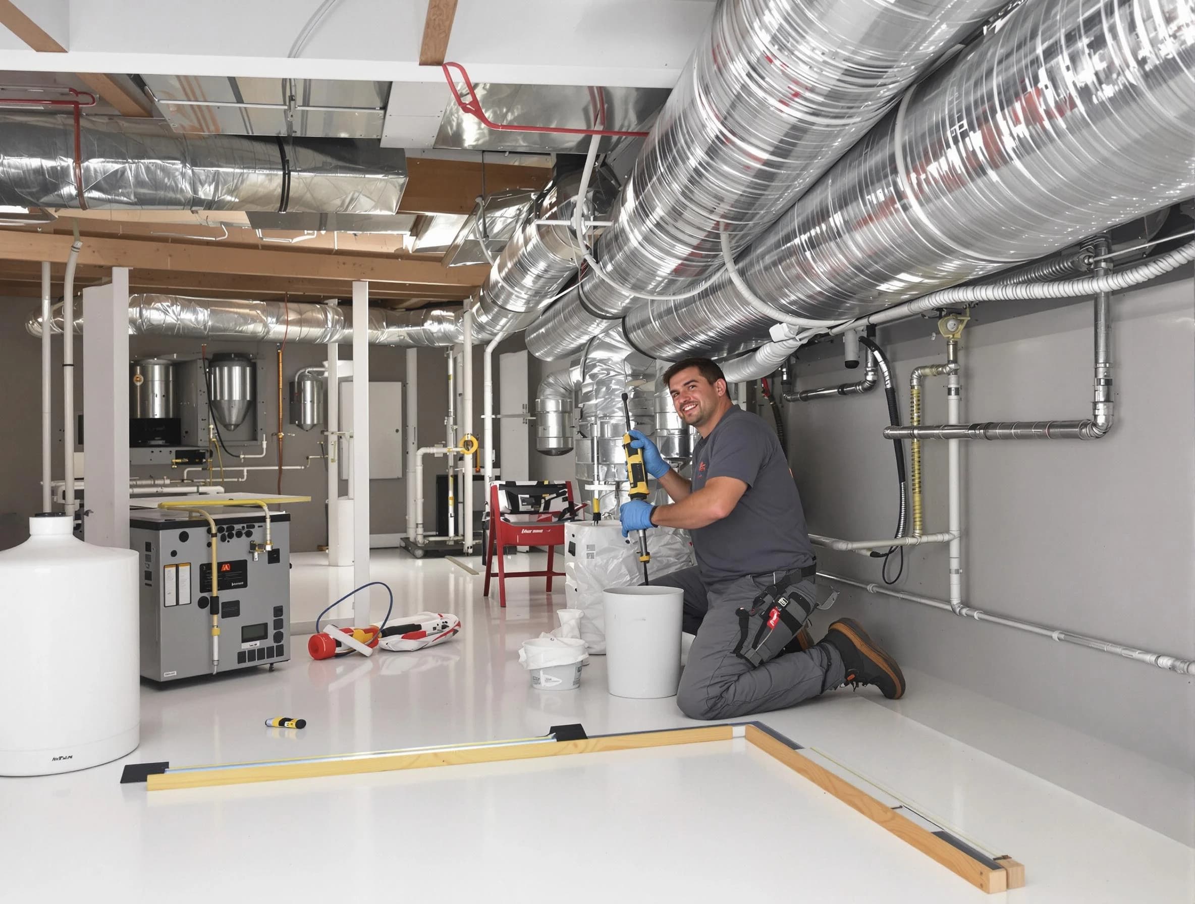 Professional duct sealing service by Apache Junction Air Duct Cleaning in Apache Junction