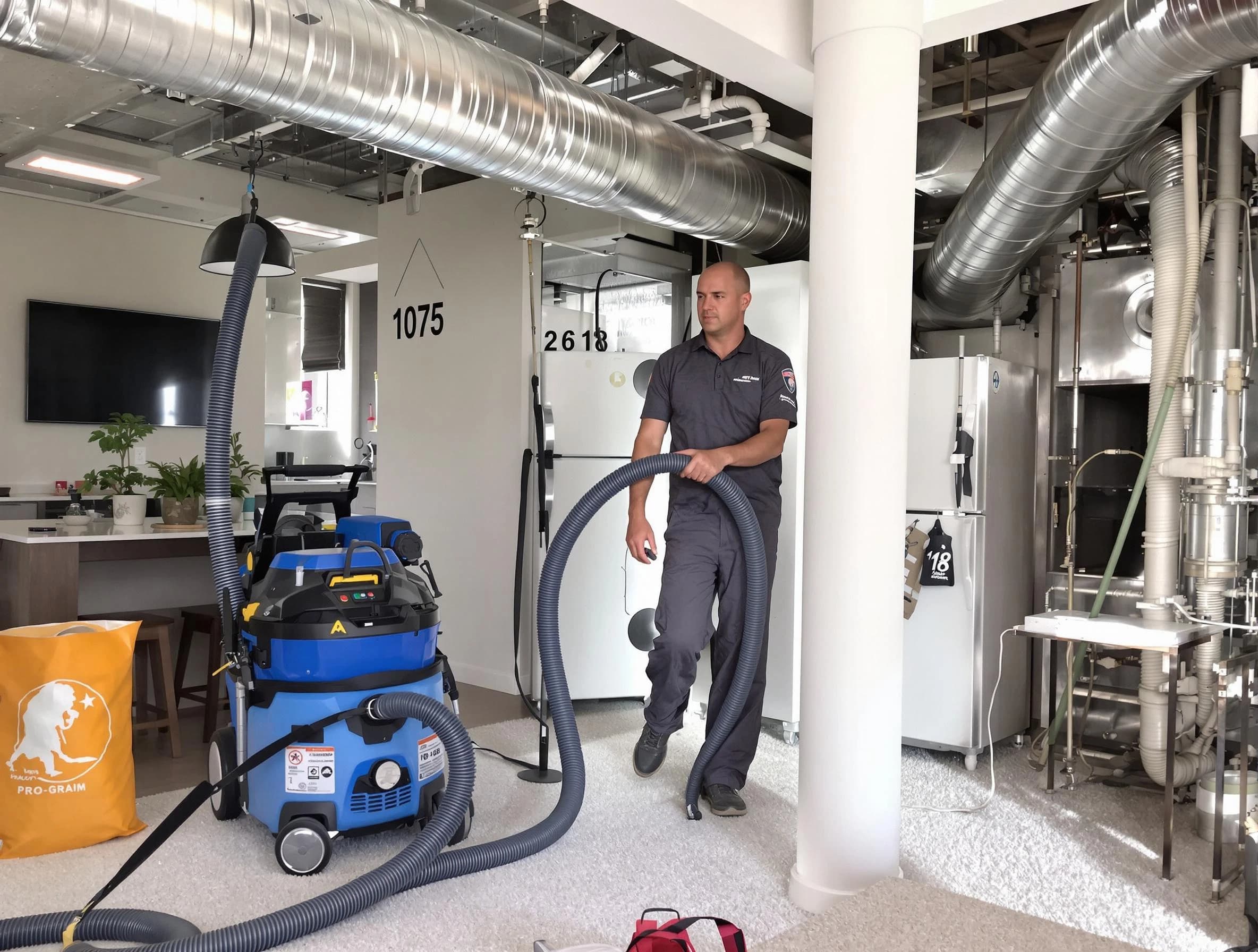 Apache Junction Air Duct Cleaning expert performing detailed indoor duct cleaning for improved air quality in Apache Junction