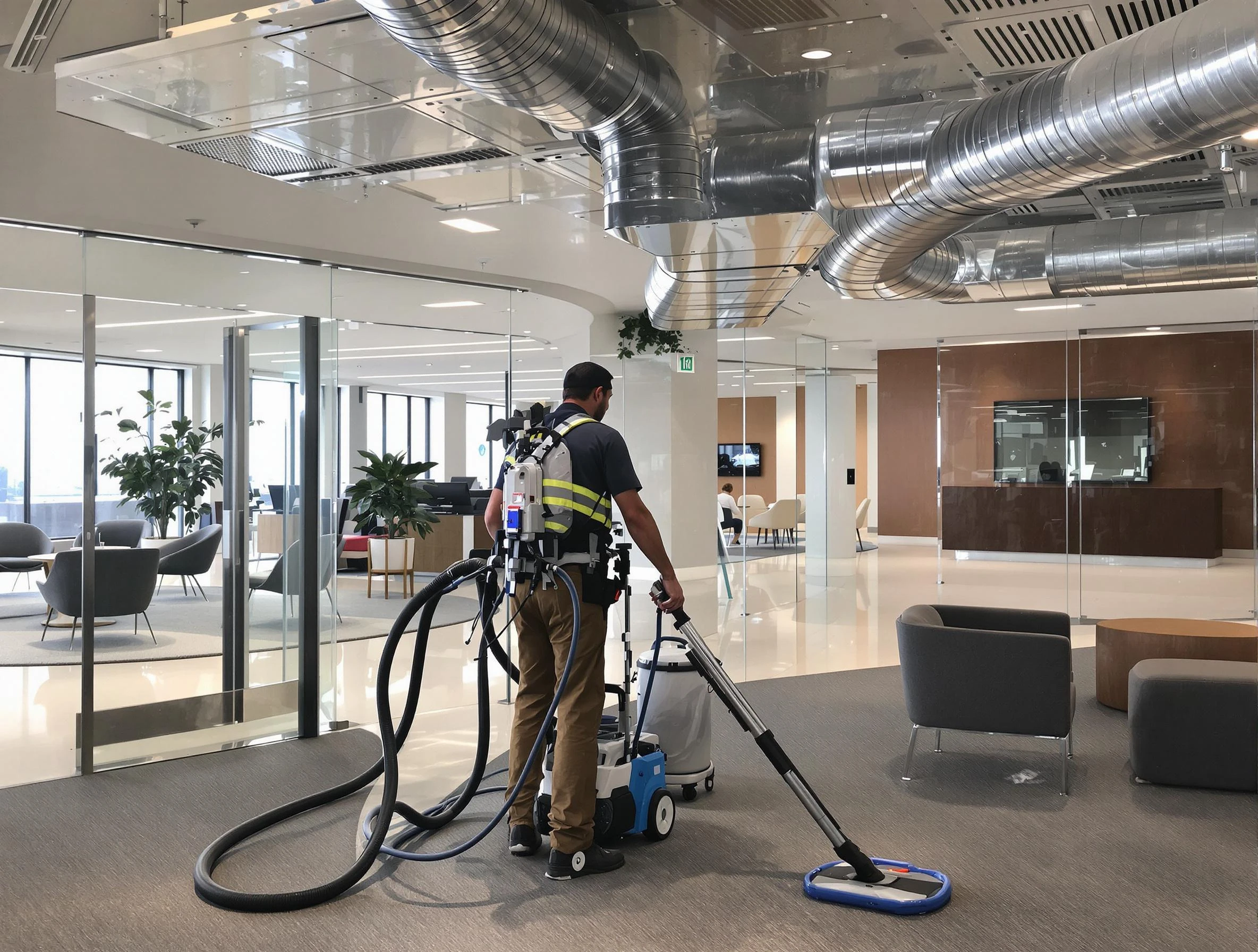 Commercial duct cleaning service by Apache Junction Air Duct Cleaning in Apache Junction