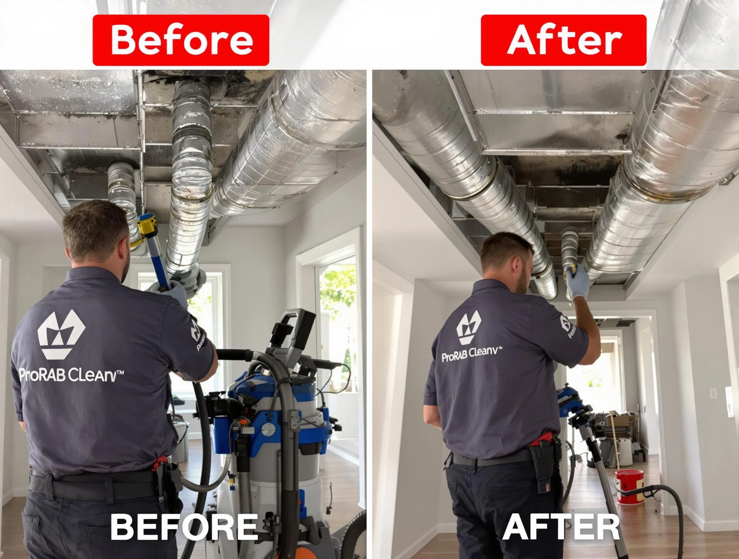 Apache Junction Air Duct Cleaning expert performing thorough residential duct cleaning in a Apache Junction home